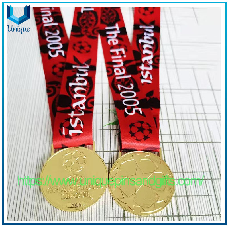 Custom Premier League Medals Liverpool Championship Fans' Commemorative Medals World Cup Olympic Games Champions League Super Cup Hanging Medals