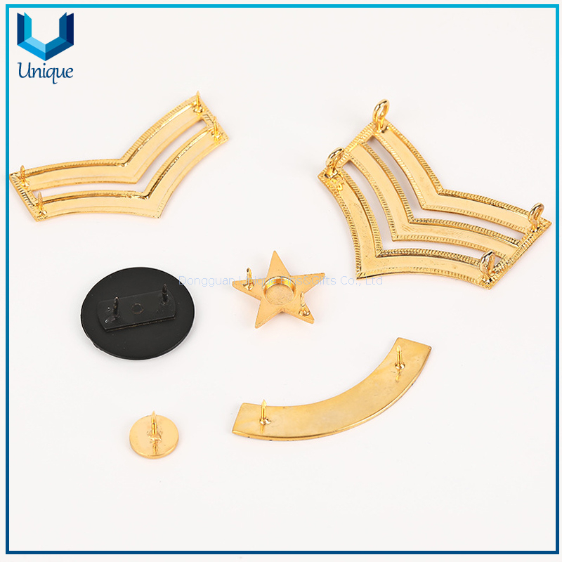 Custom Metal Shoulder Badge, Military police shoulder Boarders
