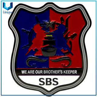Challenge Coin Factory, Custom Design Coin, SBS Coin, Military 3D Coin in Soft Enamel, Police Coin, Medal coin in Black Nickel
