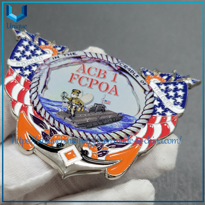 Factory Customized USA Navy Helicopter Design Military Commemorative coin, Metal 3D Army Souvenir Coin Firefighter Police Sports Challenge Coins