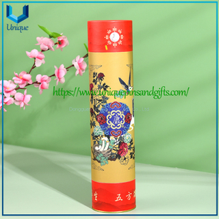 Factory Wholesale Custom Design Fashion Decorated School Graduation Certificate Scroll Holder with Printing Logo
