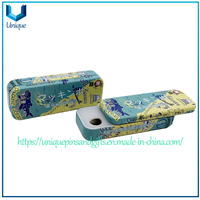 Custom Design Unique Square Box Gift Box Tin Box Metal Box Storage Tank Sugar Box Medicine Box Pen Box Chewing Gum Iron Box Coffee Box