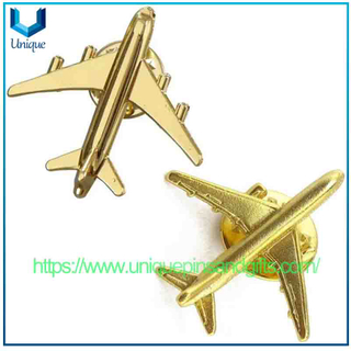 Metal 3D Boeing 787 Aircraft Retro Unique Simple Elegant Badges, Bags Accessories
