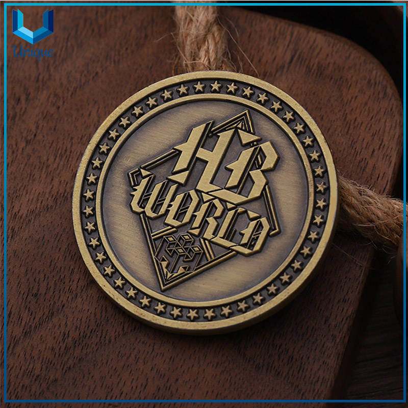 Customize Your own Design, Creative Coin Maker, China Challenge Coin Manufacturer, Antique plating coin, 2D Souvenir Coin