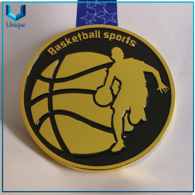 Gold /Silver / Copper Basketball Medal,Sports Medal, Triathlon Meda, Olympics Competition Medal, Customize Medal Factory
