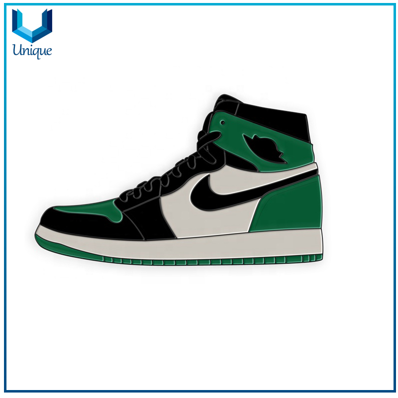Customize Fashion Shoe Pin, NFC Sneakers Lapel Pin, Enamel Metal Emblem for Promotional Gift