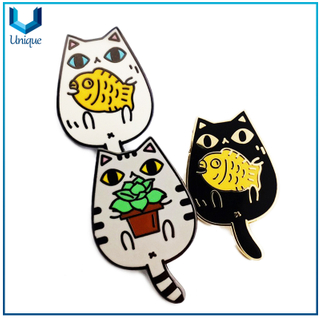 Pet Lapel Pin, Animal Lapel PIn, Cartoon Pins, Hard Enamel Metal Pin, Die Cast Struck Iron Brooches