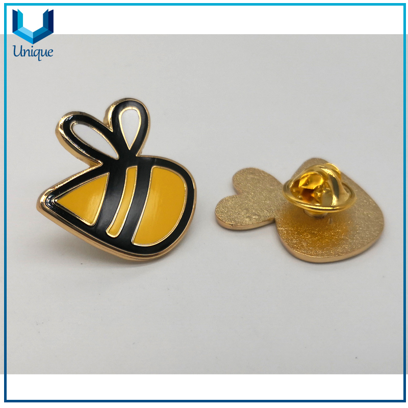 High Quality, 24K Gold Plating Lapel Pin, Hard Enamel Pin Badge, Customize Your Own Design, Free Artwork Metal Crafts Customize