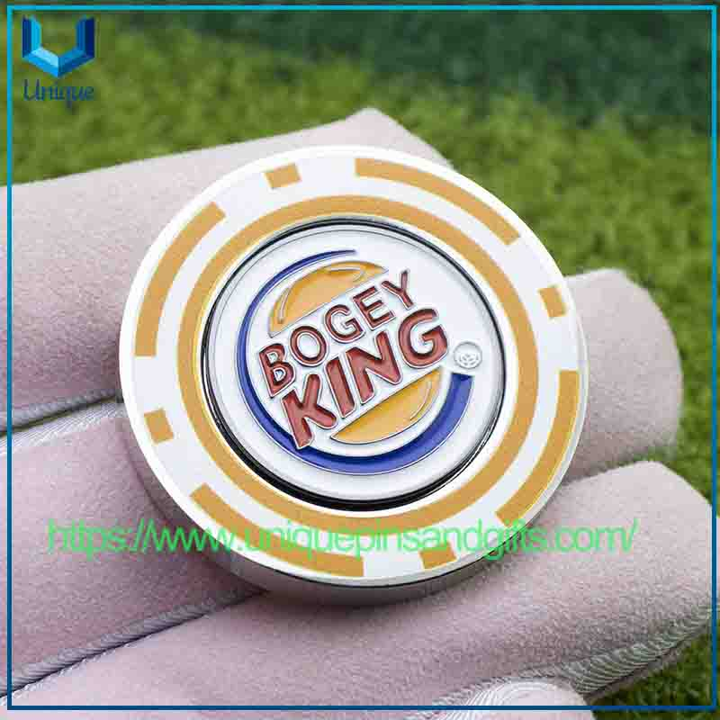 New Creative Rotatable Arrow Magnetic Golf Ball Marker Golf Gift Accessory Luckys Wheel Golf Ball Marker