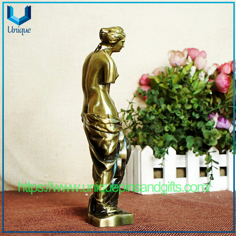 Venus Goddess Metal Sculpture Children's Urination Model Art Figure Sculpture Metal Handicraft Sculpture Ornaments