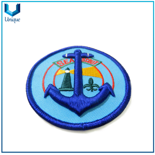 Customize 3D Embroidery Badge, Iron on Embroidery Patch on Fabric, Military Uniform, Hat Embroidery Badge with Vecro backing