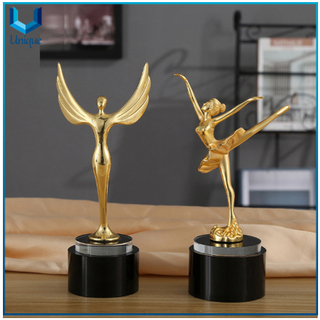 Dancing Award Trophy, Cheap Resin Trophy Cup in Customize Design, Custom Metal Sports Military Dance Soccer Swimming Running Basketball Trophies