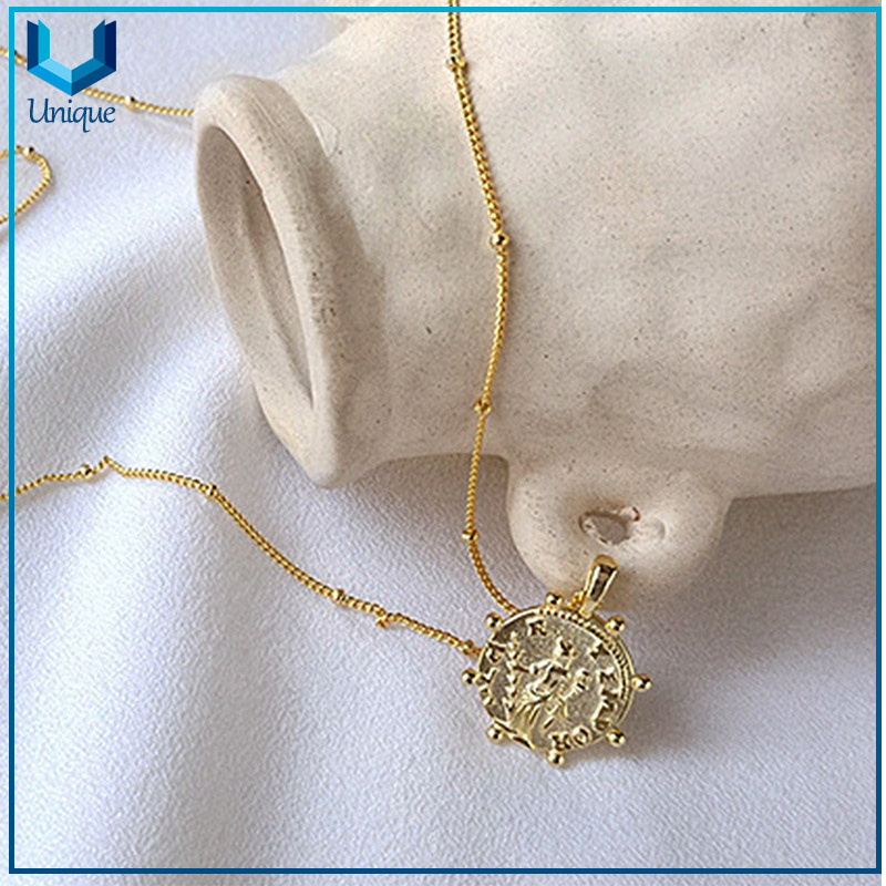 Custom Unique Creative 925 Silver Pendant, Factory Wholesale 925 Sterling Silver Necklace in gold plating