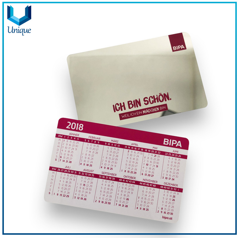 Mirror Plastic Business card-4