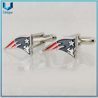Scotland Flag Cufflink, Nickel Plating 2D cufflink, Fashion Football Club Cufflink with Customize Design for Garment Decoration