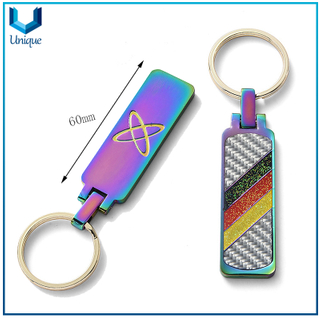 custom Design zinc alloy colorful electroplated Fashion Keychain,High Quality Creative Design Camo Keychain w/ Glitter for Best Gifts