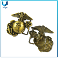 Army bag buckle,golf ball marker metal belt buckle manufacturers,metal pin buckle, Customize 3D antique plating Fashion Honor Souvenir Metal Buckle
