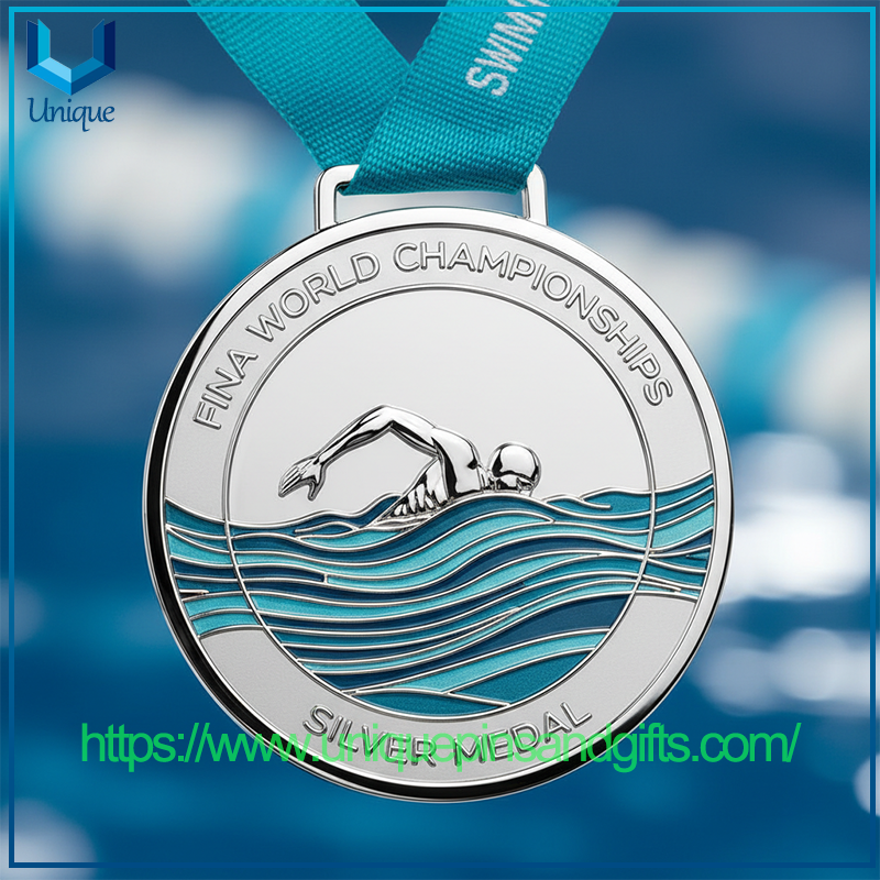 Customized Metal Sports Events Medals World Cup Medals Olympic Medals High-end Gold Silver Bronze Medals