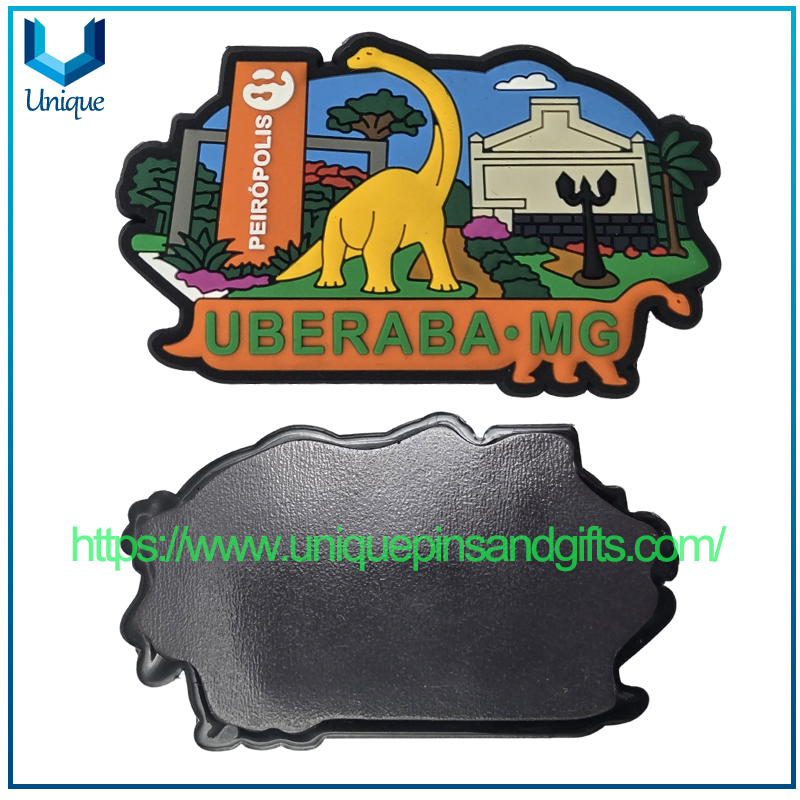Wholesale Customizable Patterns Magnetic Souvenirs Perfect 3D Rubber Fridge Magnets Ceramic Refrigerator Stickers for Puerto Rico Travel Memorabilia