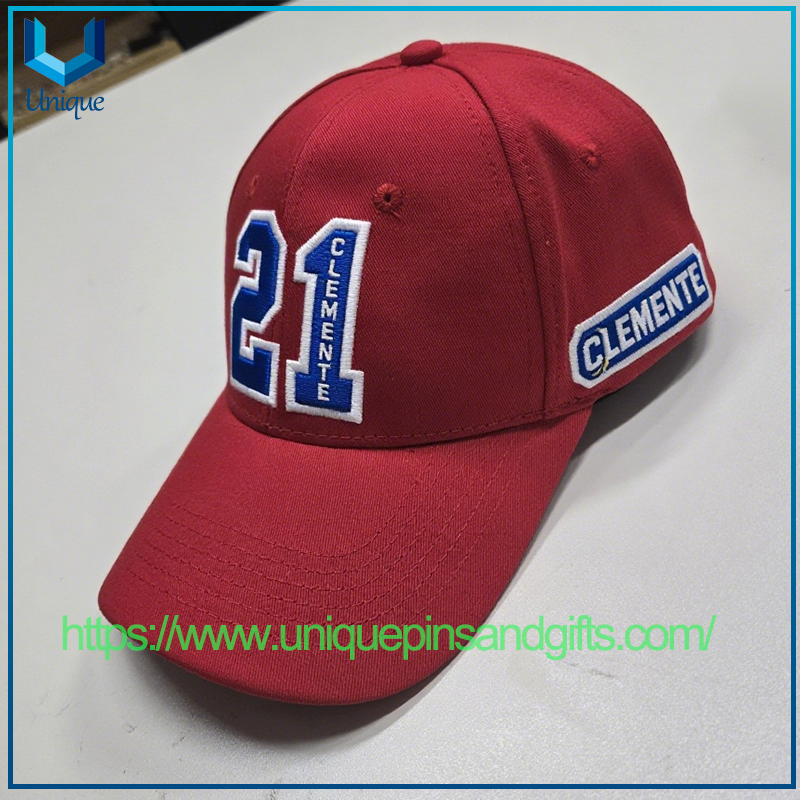 Factory Customized High Quality Baseball Caps Premium Puerto Rico Embroidery Logo Baseball Caps
