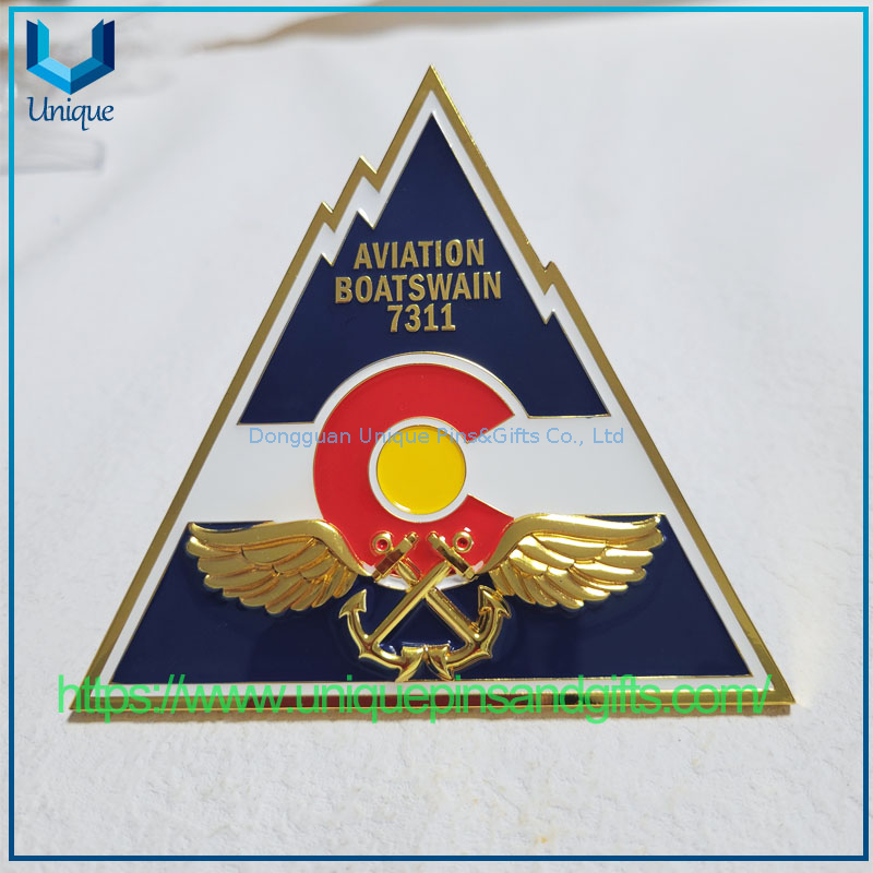 Custom Best Promotional Gifts Israel Souvenir Gift Metal Brooch Lapel pin with gift box for packing (2)