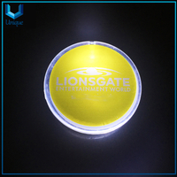 Lapel Button Badge LED Light Customized Logo LED Badge Pin
