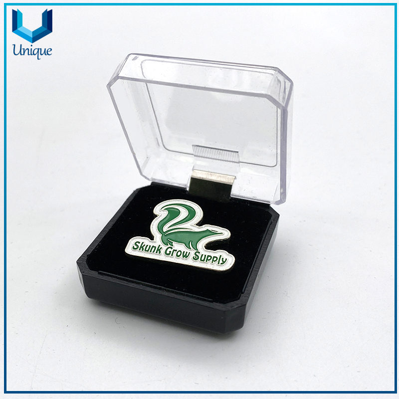 wholesale custom coin plastic acrylic display case card box clear small acrylic jewelry coins storage gift box