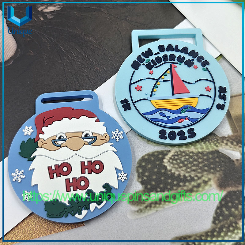 Customized Personalized Soft PVC Rubber Award Medal (5)