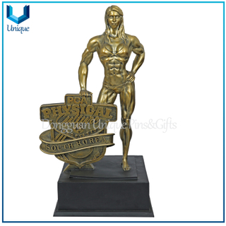 120cm Resin Trophy, Korea Gym Satue, Korea Body fitness Award Trophy, China Trophy Manufacturer