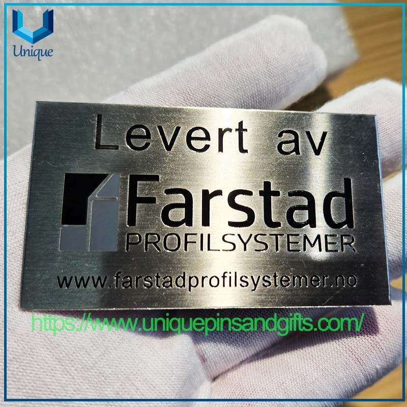 Customized Design Company Stainless Steel Metal Plaque