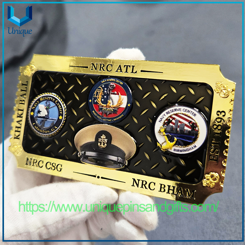 Customized Design Metal Commemorative Coin USN NAVY CHIEF Navy Pride American Maritime Commemorative Coin