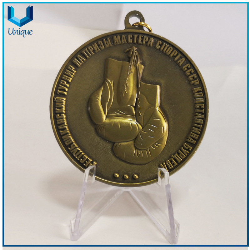 Customize Medal Manufacturer, 3D Antique Bronze Plating Medal, Unicorn Medal, Award Medal