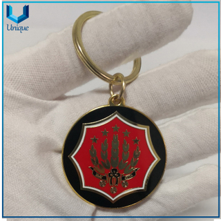 High Quality Medal Medallion in Hard Enamel, Medallion with Keychain, Medallion Gift, Medal Honor Medallion in Gold