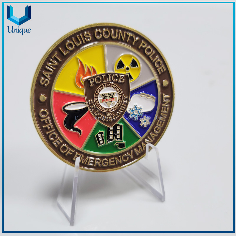 Die cast zinc alloy commemorative coin Custom design