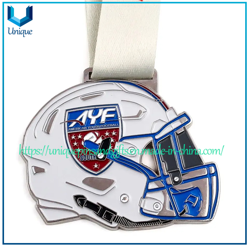 Custom Souvenir Enamel 3D Logo Trophy Award Gold Metal Military Judo Football Soccer Run Race Triathlon Marathon Running Karate Sport Medal