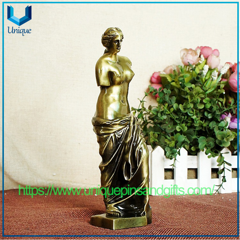 Venus Goddess Metal Sculpture Children's Urination Model Art Figure Sculpture Metal Handicraft Sculpture Ornaments