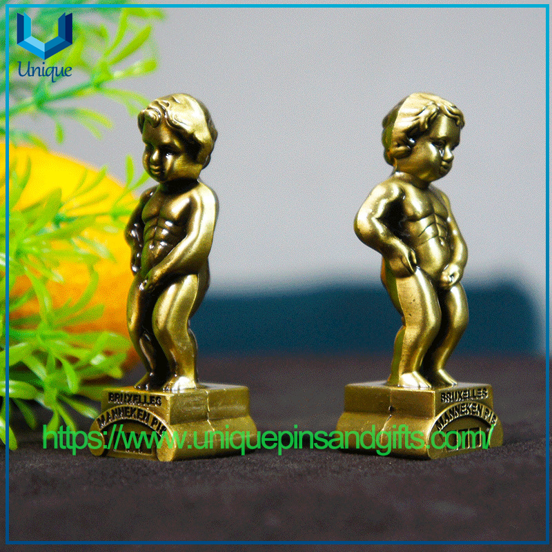 Venus Goddess Metal Sculpture Children's Urination Model Art Figure Sculpture Metal Handicraft Sculpture Ornaments
