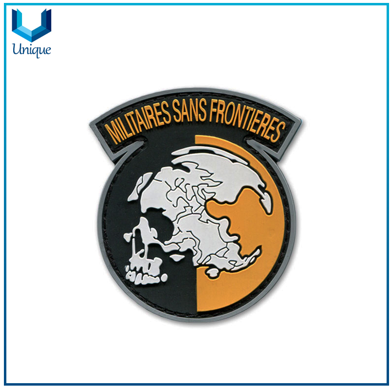 Eco-friendly Rubber Logo, Customized Embossed Logo, Silicone PVC 3D Soft Rubber Patches for Garment 