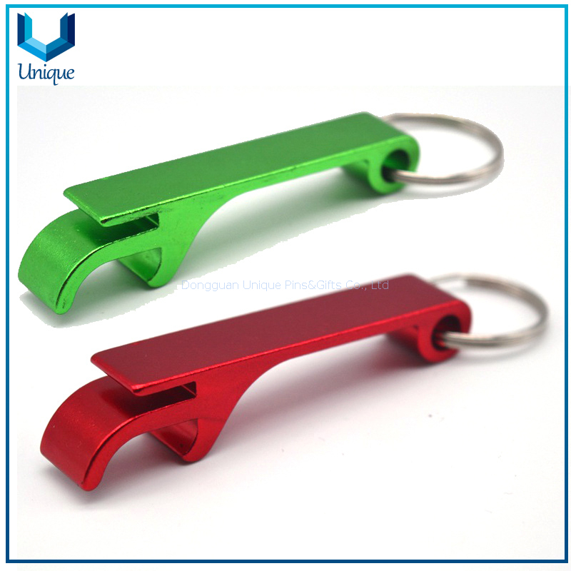 Popular Beer Bottle Opener with Laser /Printing/Engraving Logo ,Customize Logo Metal Keychain Bottle Opener