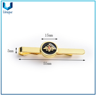 Customize Logo Tie Clip, Golf Fashion Tie Bar, Wholesale Manufacturer for Cufflink and Tie Pin for Gifts