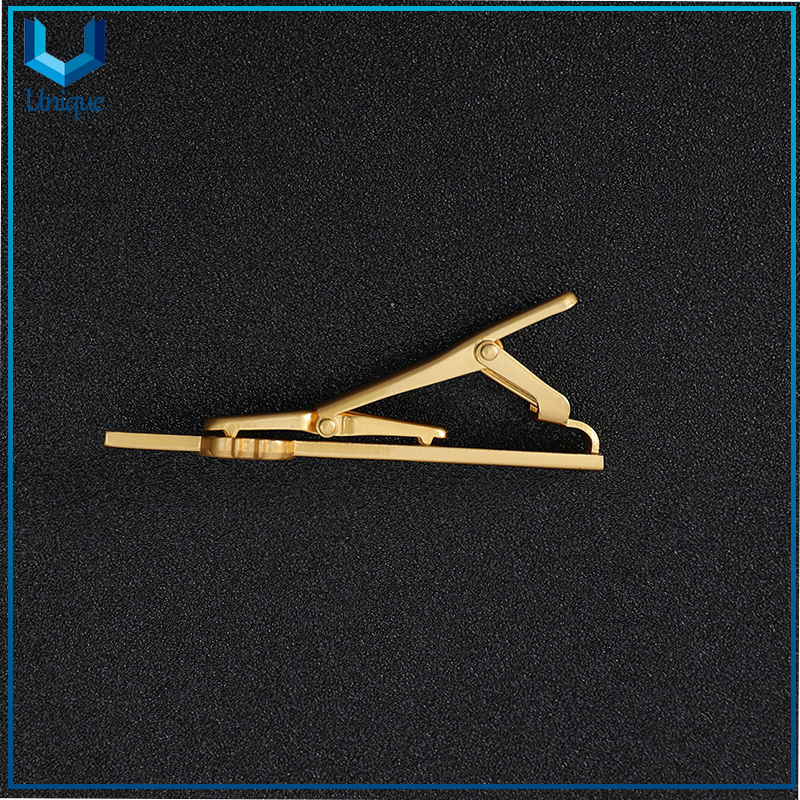 Wholesale Custom Personalised Made Accessories Collar Metal Tie Pin, Golf Plated Shirt Tie Bar For Coporate Gifts