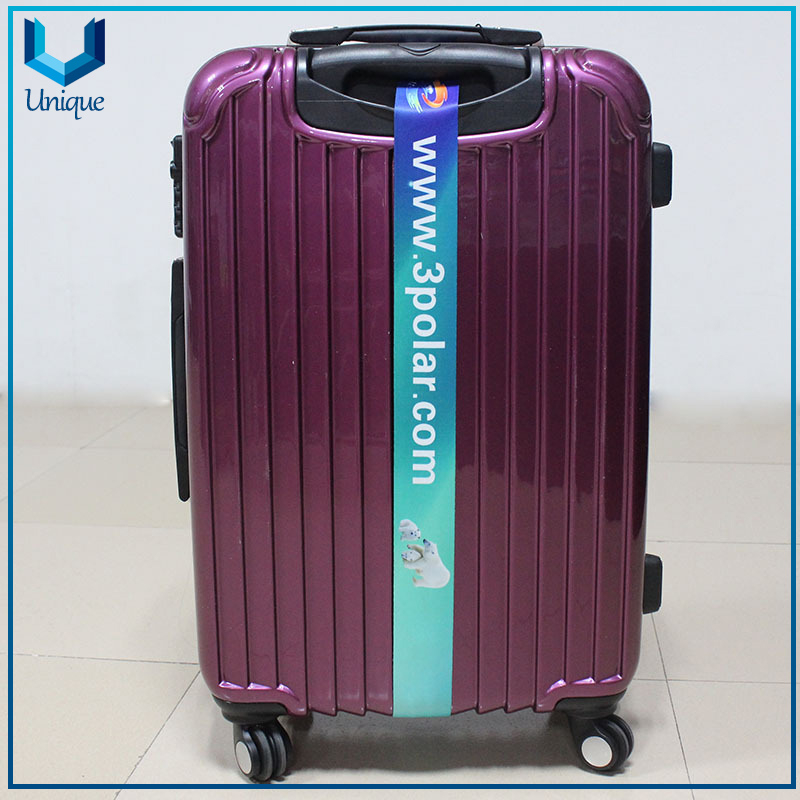 Factory Wholesale, Custom Made Metal Buckle with Elastic Luggage Strap for Gifts