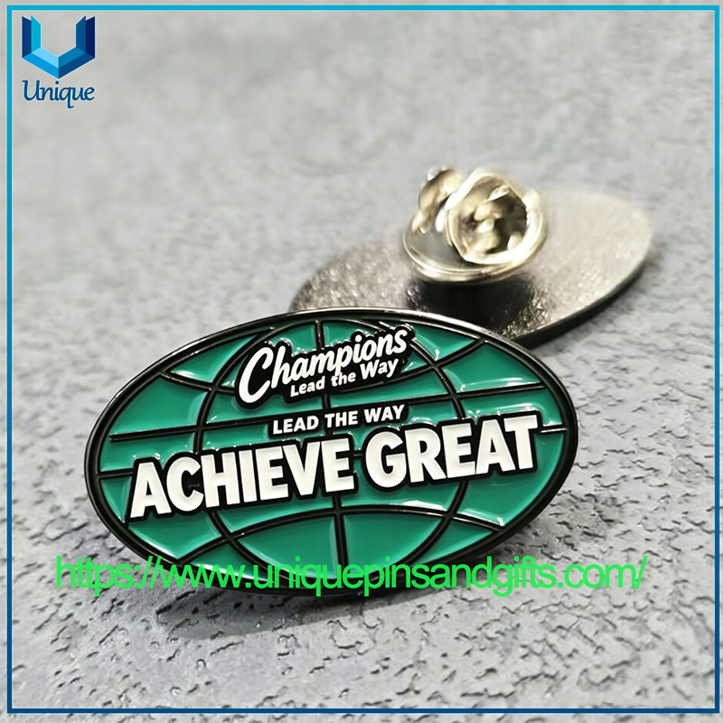 Custom Thailand All Stars Lapel Pin Black Nickel School Metal Personalized Brooch