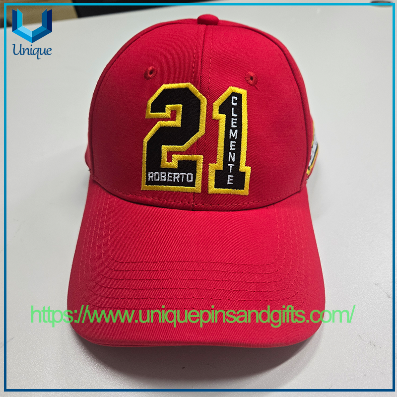 Factory Customized High Quality Baseball Caps Premium Puerto Rico Embroidery Logo Baseball Caps