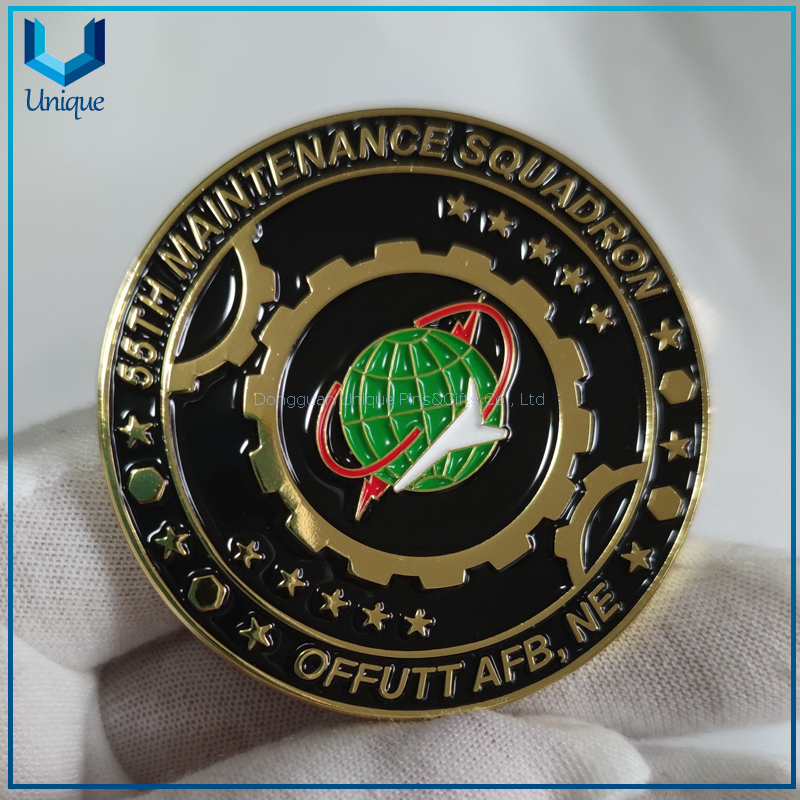 Custom Maintenance plante Challenge Coin