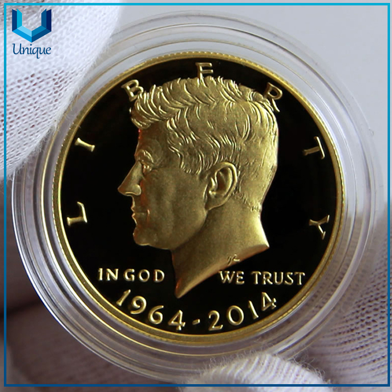 acrylic commemorative coin box plastic coin capsule