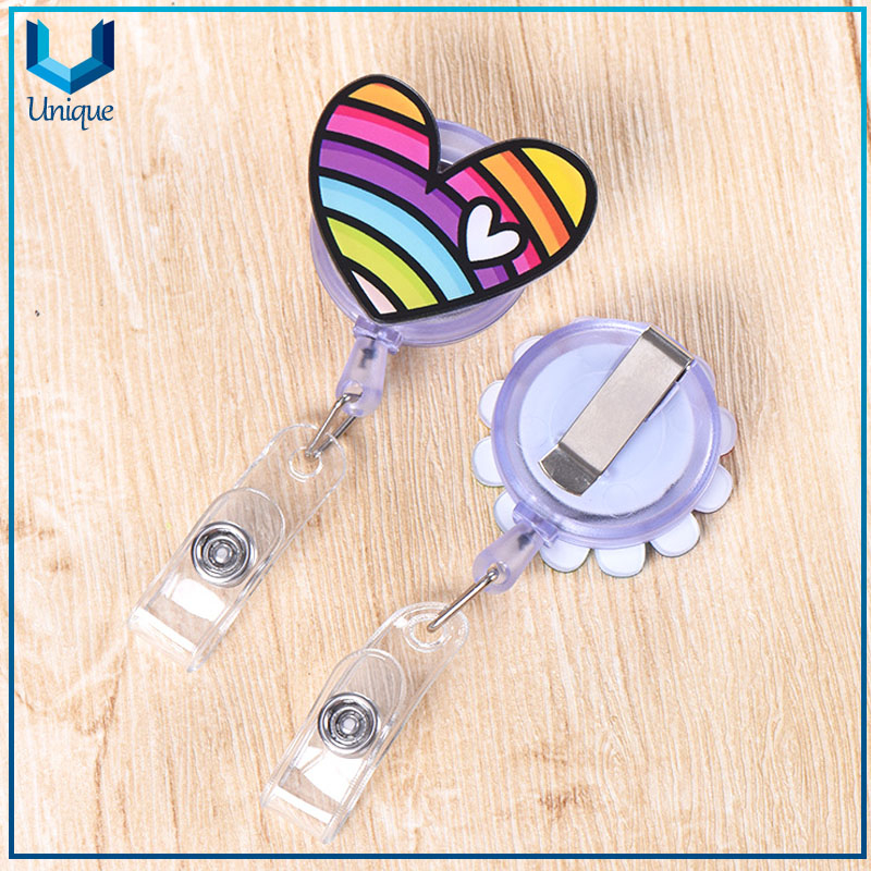 Retractable Nurse Badge Reel Clip Students ID Card Badge Holder Accessories