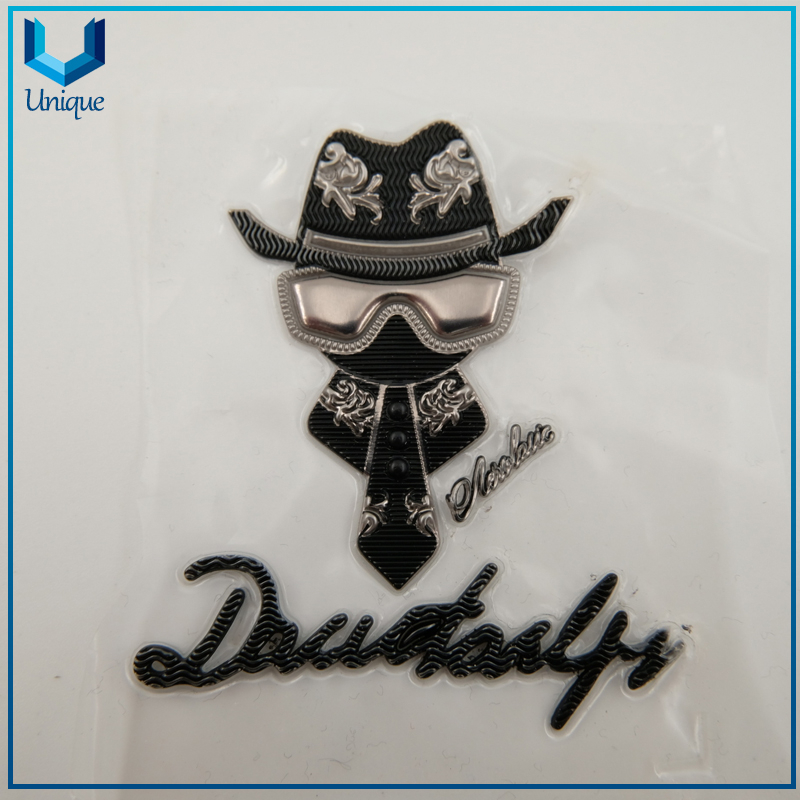 Custom High Frequence TPU badge， high quality low price PVC hot melt Patch for garment