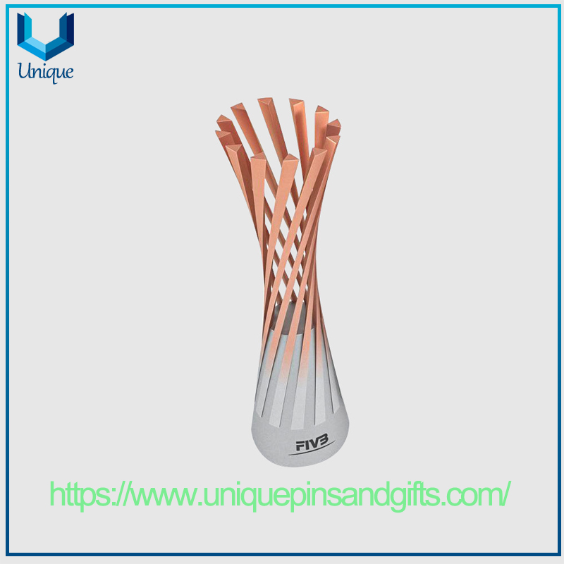 Free Design Customize New Mold Metal Trophy Creative Enterprise Honor Excellent Lettering Trophy (9)
