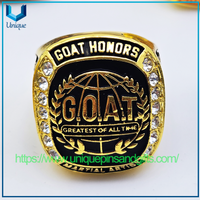 Customized High-quality Metal 3D Ring - World Cup League Champions Ring